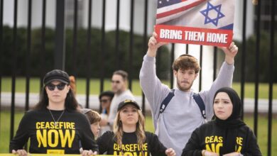 2023 11 15T190736Z 1863683560 MT1USATODAY21902525 RTRMADP 3 NOV 15 2023 WASHINGTON DC USA PRO ISRAEL PROTESTERS e1702389661644