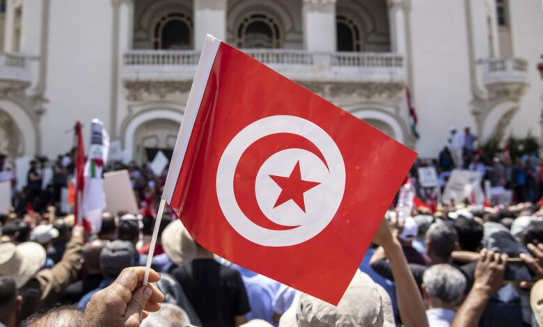 AA 20220515 27871956 27871940 PROTEST IN TUNISIA