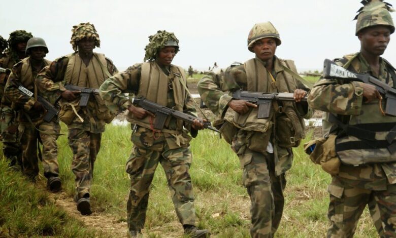 Nigerian troop in sambisa forest e1517042387919