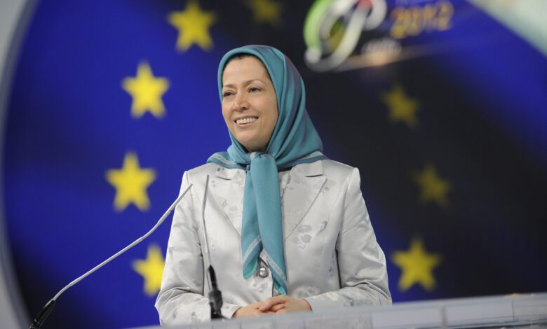 NCRI President elect Maryam Rajavi Villepinte June 2012